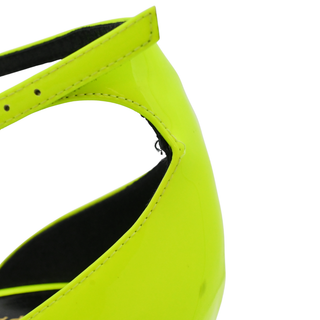 SAINT LAURENT | Amber Neon Patent Heels