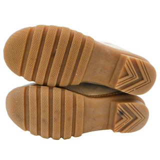 BRUNELLO CUCINELLI | Beige Suede Monili Combat Booties