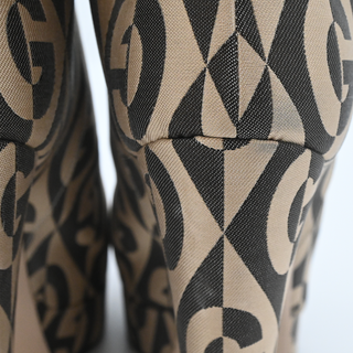 GUCCI | GG Diamante Jacquard Platform Knee-High Boots