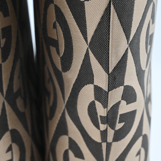 GUCCI | GG Diamante Jacquard Platform Knee-High Boots