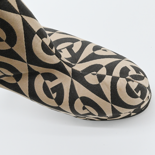 GUCCI | GG Diamante Jacquard Platform Knee-High Boots