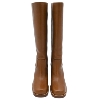 GABRIELA HEARST | Marion Tan Leather Knee-High Boots