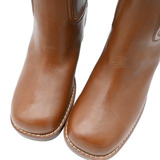 GABRIELA HEARST | Marion Tan Leather Knee-High Boots