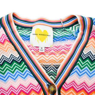 KERRI ROSENTHAL | Walley Island Block Knit Cardigan