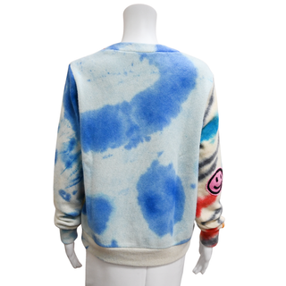 THE ELDER STATESMAN | Rainbow Tie-Dye Cashmere Sweater