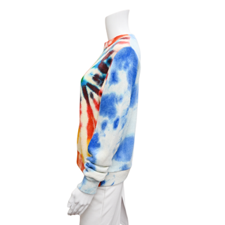 THE ELDER STATESMAN | Rainbow Tie-Dye Cashmere Sweater