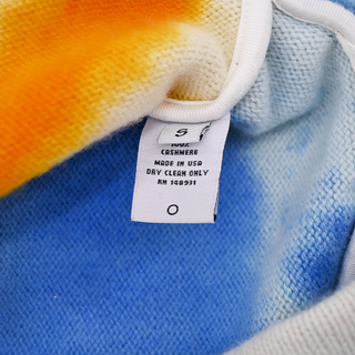 THE ELDER STATESMAN | Rainbow Tie-Dye Cashmere Sweater