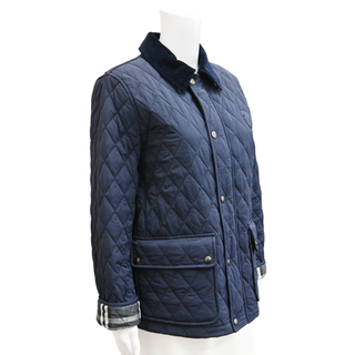 BURBERRY | Navy Quilted Jacket