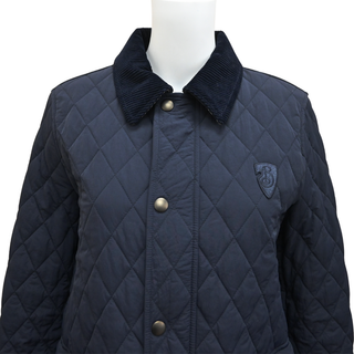 BURBERRY | Navy Quilted Jacket