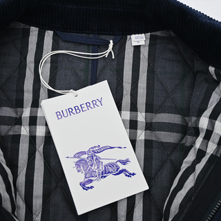 BURBERRY | Navy Quilted Jacket