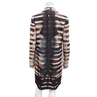 ETRO | Multicolored Striped Wool-Blend Coat