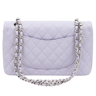 CHANEL | Medium Lavender Caviar Classic Double Flap Bag