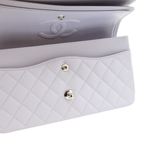 CHANEL | Medium Lavender Caviar Classic Double Flap Bag