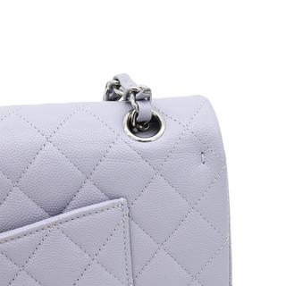 CHANEL | Medium Lavender Caviar Classic Double Flap Bag