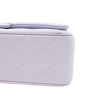 CHANEL | Medium Lavender Caviar Classic Double Flap Bag