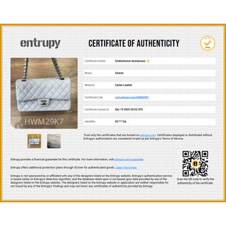 CHANEL | Medium Lavender Caviar Classic Double Flap Bag