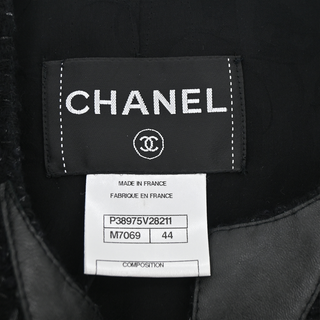 CHANEL | Black Tweed CC Turnlock Jacket