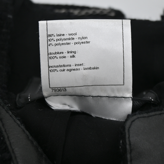 CHANEL | Black Tweed CC Turnlock Jacket