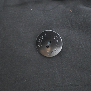 CHANEL | Black Tweed CC Turnlock Jacket