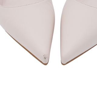 CHRISTIAN LOUBOUTIN | Light Pink Leather Studded Flats