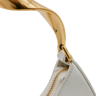 SIMKHAI | Ivory Nixi Twist Leather Top-Handle Bag