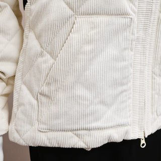 ALPS&METERS | Sterling Ivory Coduroy Ski Jacket