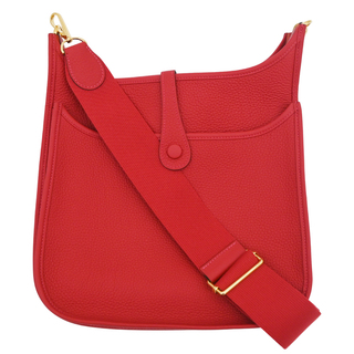HERMES | Red Evelyne III PM Bag