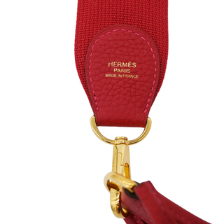 HERMES | Red Evelyne III PM Bag