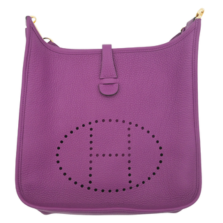 HERMES | Purple Evelyne III PM Bag