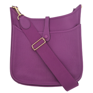HERMES | Purple Evelyne III PM Bag