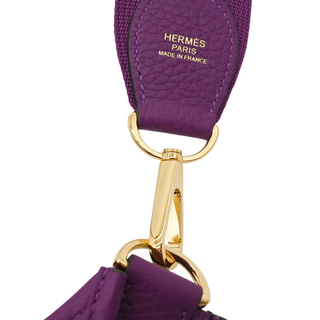 HERMES | Purple Evelyne III PM Bag