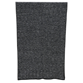 CHANEL | CC Black & White Knit Scarf