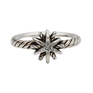 DAVID YURMAN | Petite Starburst Diamond Ring