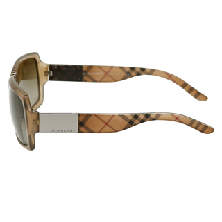 BURBERRY | Taupe Check Sunglasses