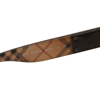 BURBERRY | Taupe Check Sunglasses