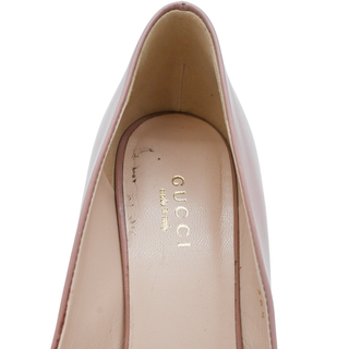 GUCCI | Light Pink Horsebit Leather Heels