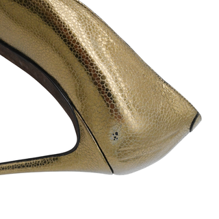 BRUNELLO CUCINELLI | Gold Metallic Monili Pumps