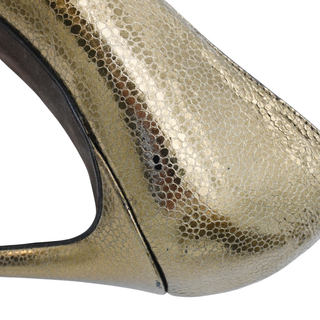 BRUNELLO CUCINELLI | Gold Metallic Monili Pumps