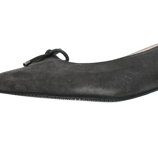 STUART WEITZMAN | Gray Suede Block Pumps