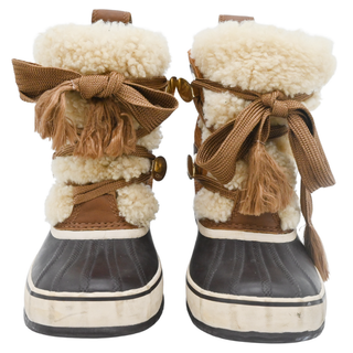 CHLOE | Joan of Arctic Camel Winter Booties