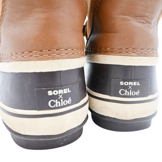 CHLOE | Joan of Arctic Camel Winter Booties