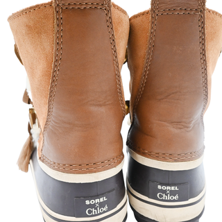 CHLOE | Joan of Arctic Camel Winter Booties