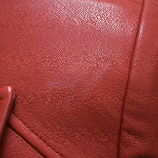 VERONICA BEARD | Edra Red Leather Dickey Jacket