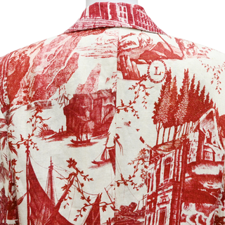 LIBERTINE | Toile De Nantes Linen Long Blazer