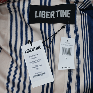LIBERTINE | Toile De Nantes Linen Long Blazer
