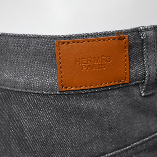 HERMES | Gray Straight Leg Denim Jeans