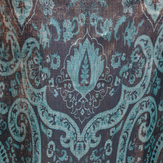 ETRO | Turquoise Metallic Paisley Print Blouse