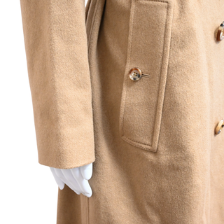 BURBERRY | Kensington Tan Cashmere Trench Coat