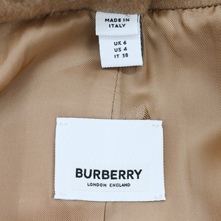 BURBERRY | Kensington Tan Cashmere Trench Coat