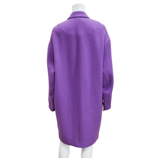 ISABEL MARANT | Ultra Violet Efegozi Wool-Blend Coat